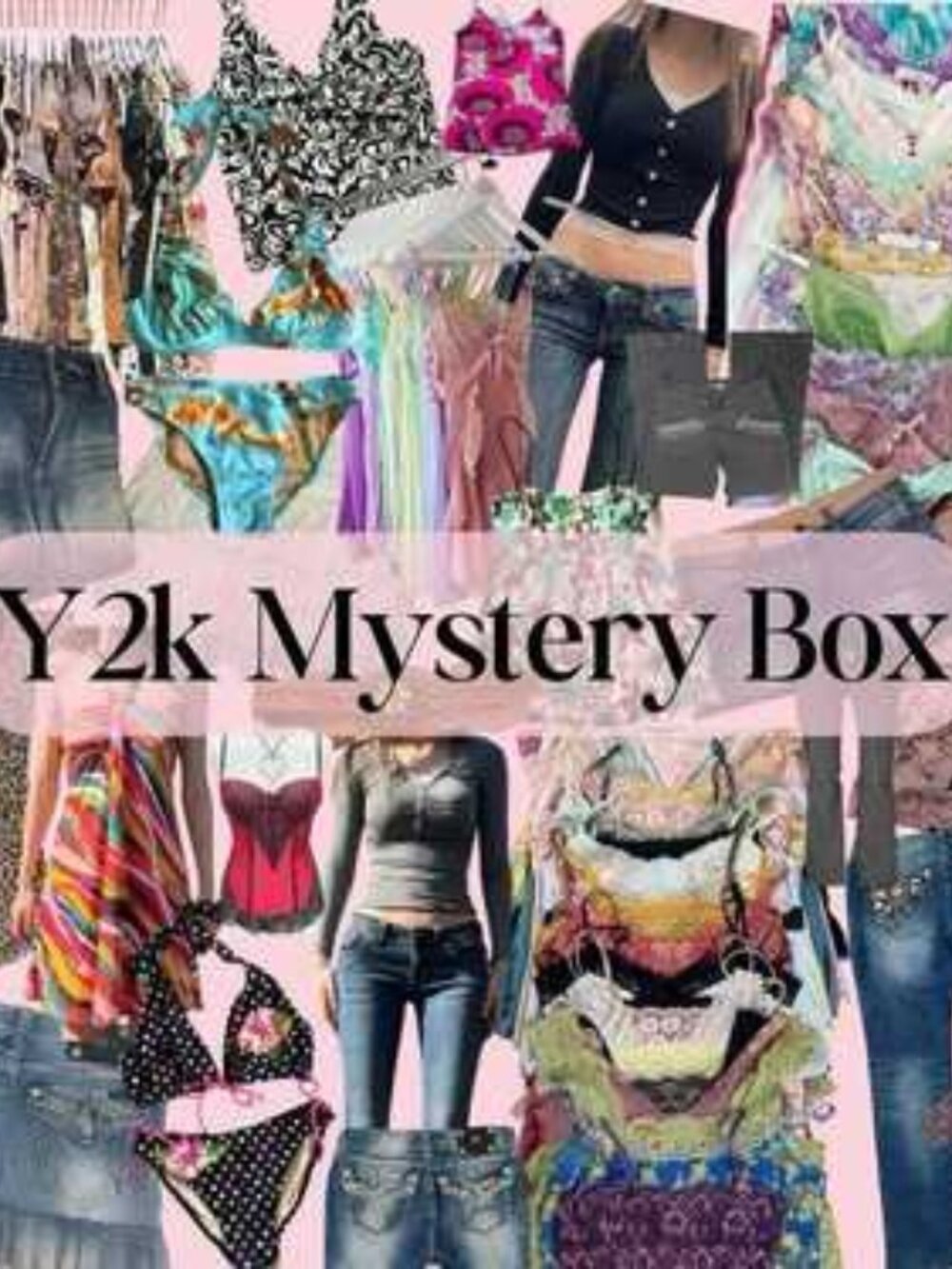 Y2k Mystery box ladies 5 piece bundle includes one accessory, one NEW item,